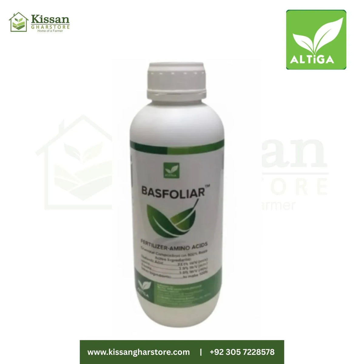 Basfoliar Avant Natur SI Biostimulant Amino Acids Altiga Agri Solutions 1 Liter