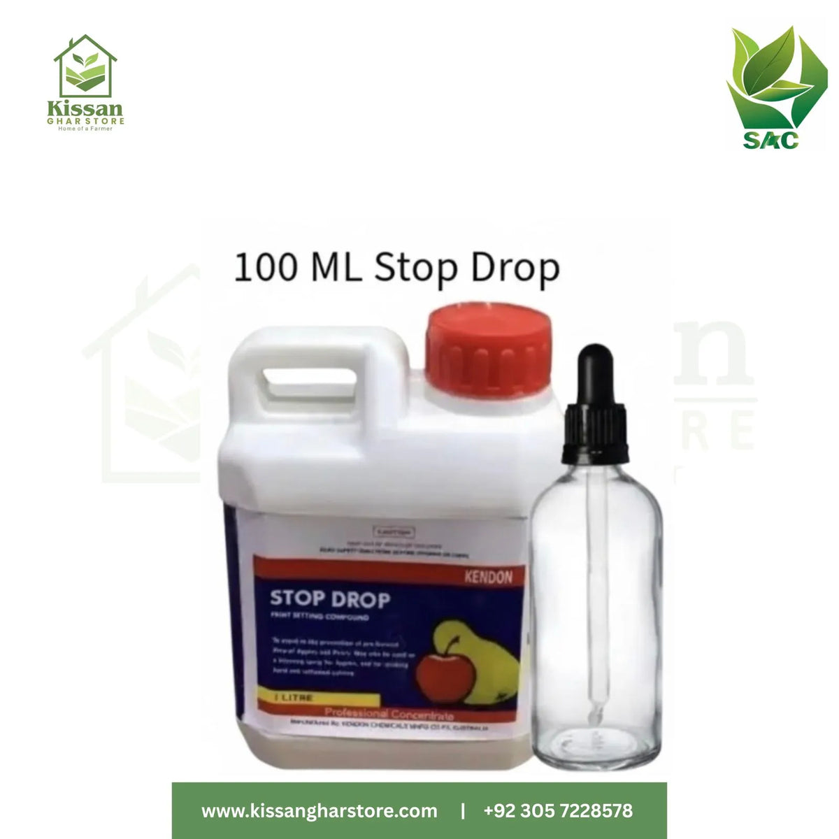 Stop Drop Fruit and Flower Crop Nutration  Plant Growth Regulators Micronutients Sawt Agro Chemicals 100ML