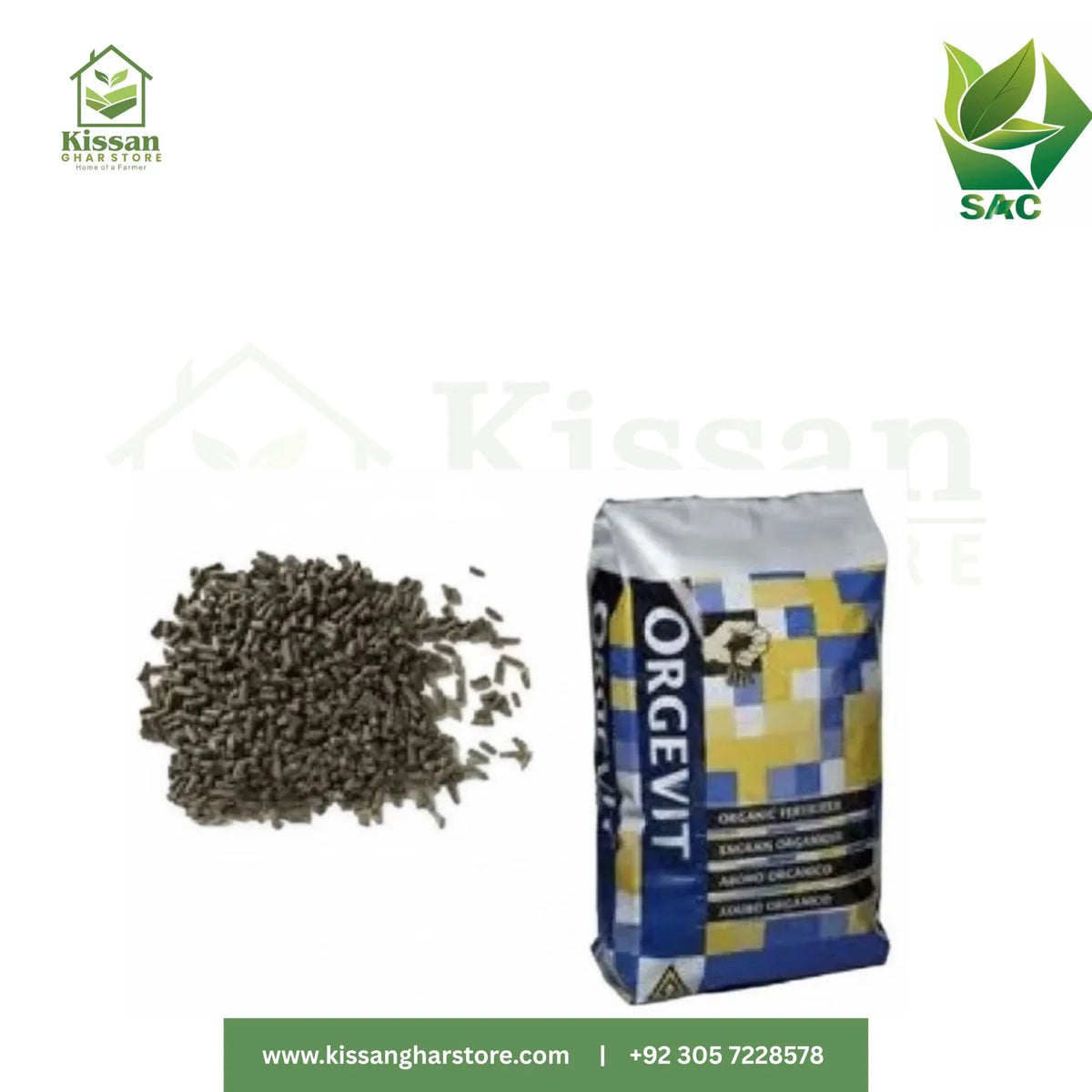 Black gold Orgevit Fertilizersb Organic Swat Agro Chemicals 5KG