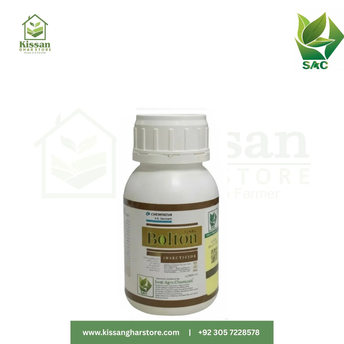 Bolton 31EC Pesticides Insecticides Swat Agro Chemicals 200ML