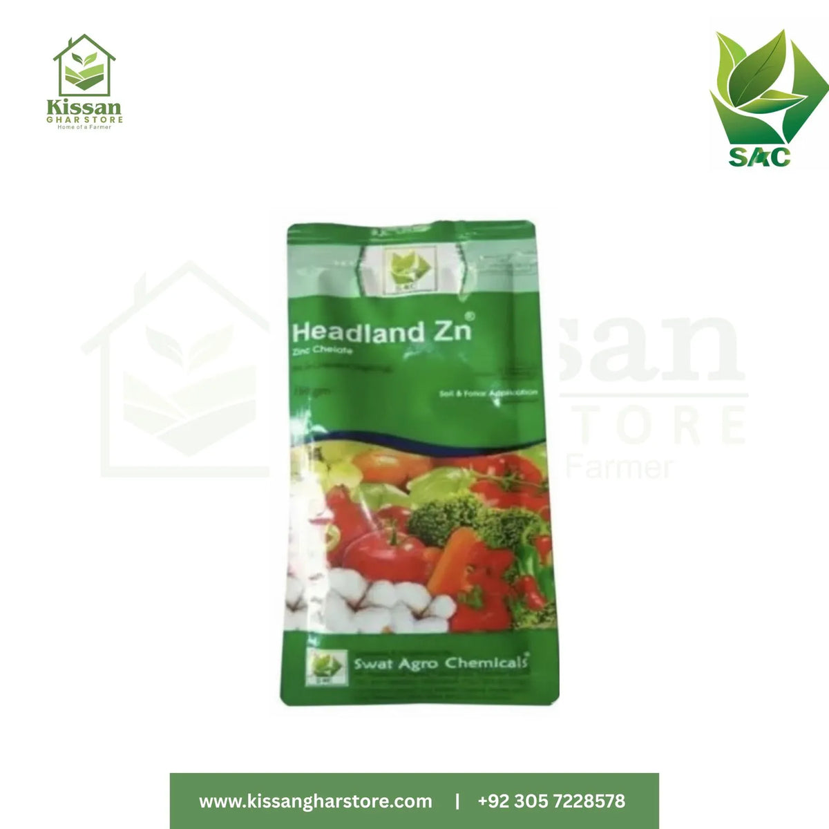 Headland Zinc Crop Nutrition Mcronutrients Plant Growth Regulators Swat Agro Chemicals 150GM