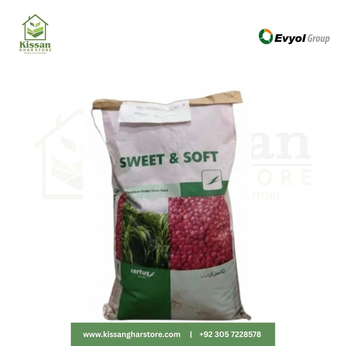 Jawar Hybrid Hybrid Seeds Fodder Evyol Group Agpharma Combagro Kanzo Solvay 10KG