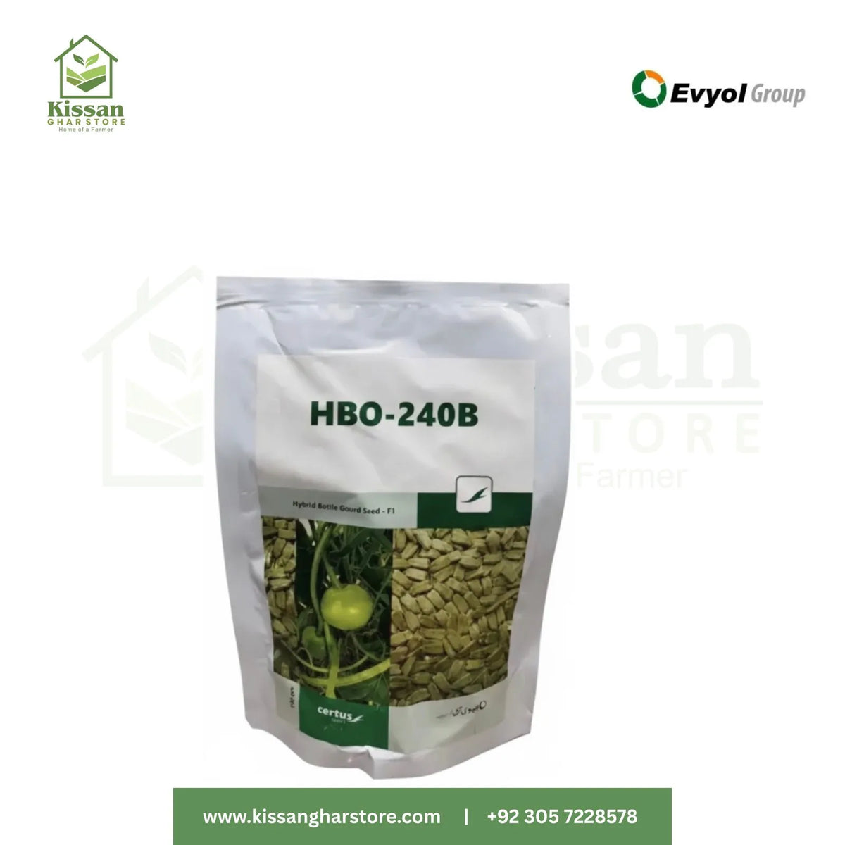 Hybrid Bottle Gourd Seed F1 Hybrid Seed Vegetable Seeds Evyol Group Agpharma Certus Seeds Combagro Kanzo Solvay 100GM
