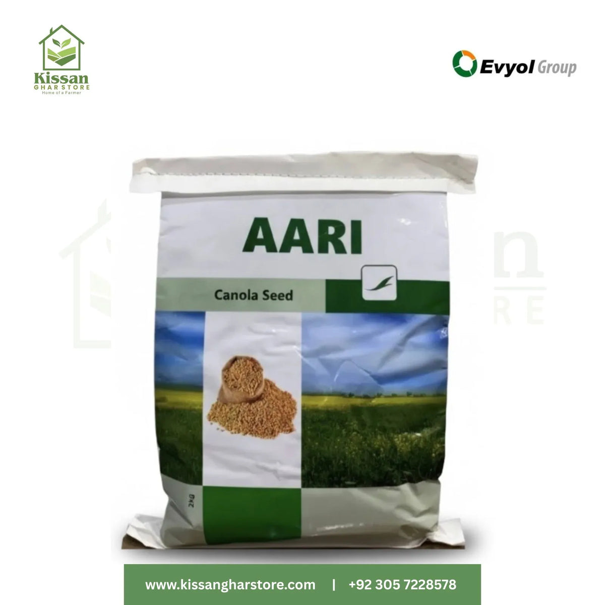 Aari Canola  Hybrid Seeds Oil Cops Evyol Group Agpharma Certus Seeds Combagro Kanzo Solvay 2KG