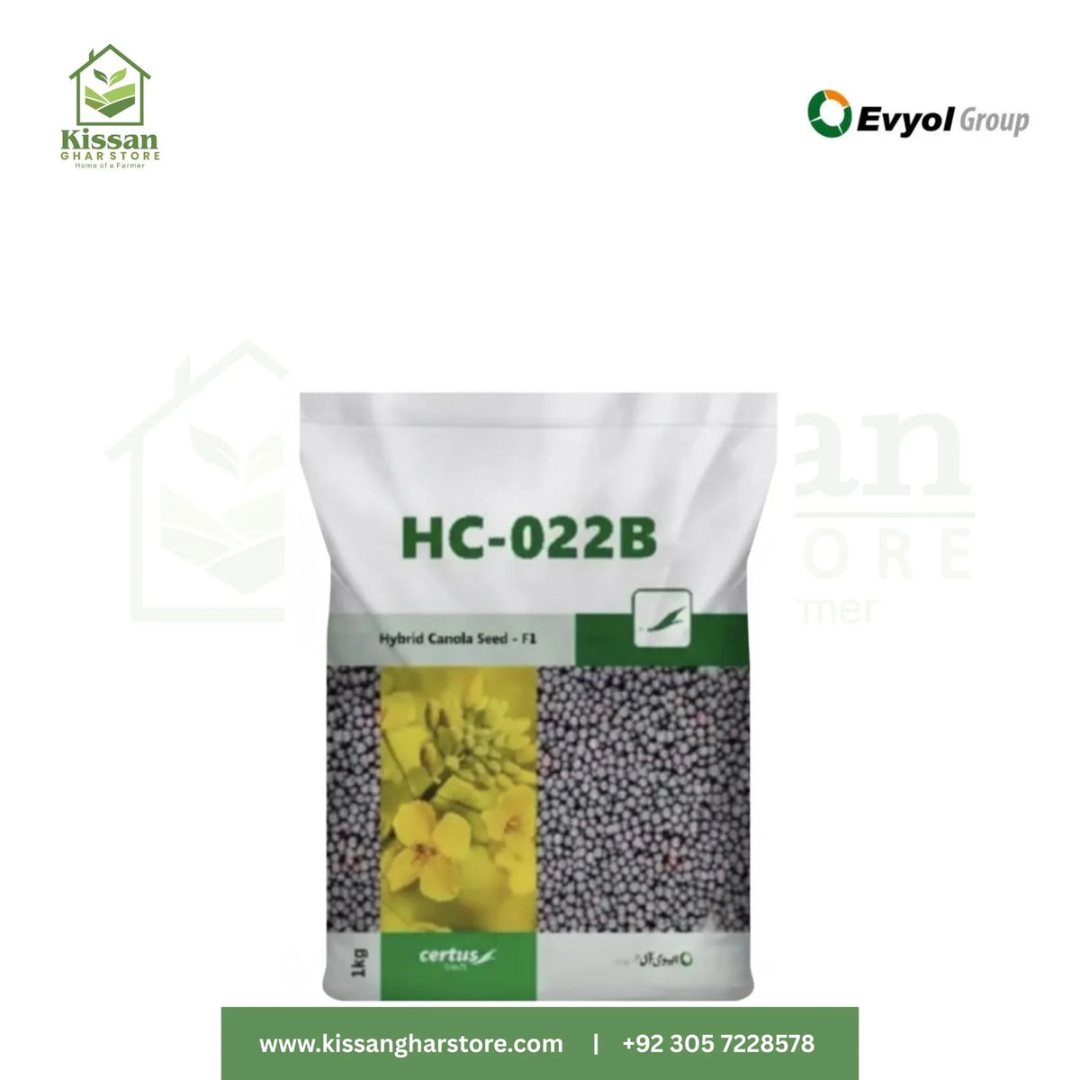 Hybrid Canola Seed Hybrid Seeds Oil Crops Evyol Group Agpharma Certus Seeds Combagro Kanzo Solvay 1KG
