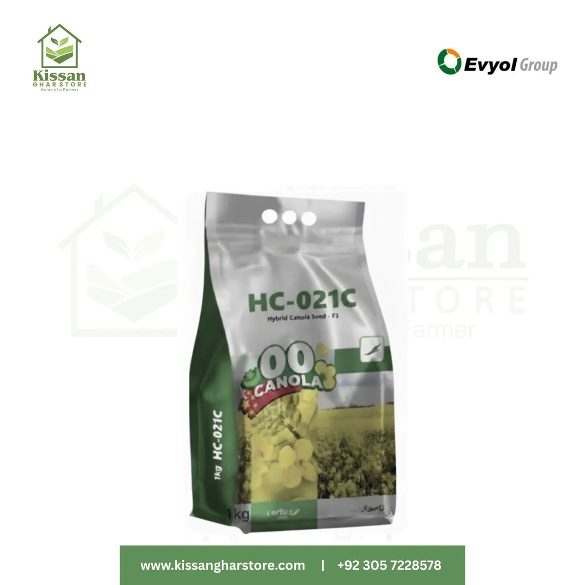 Canola 021C 1KG Hybrid Conala Seed Evyol Group