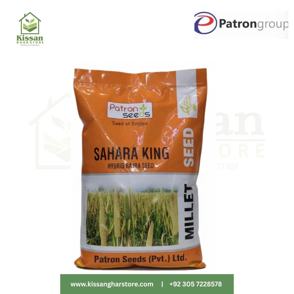 Hybrid Bajra Seed 2Kg Patron Group