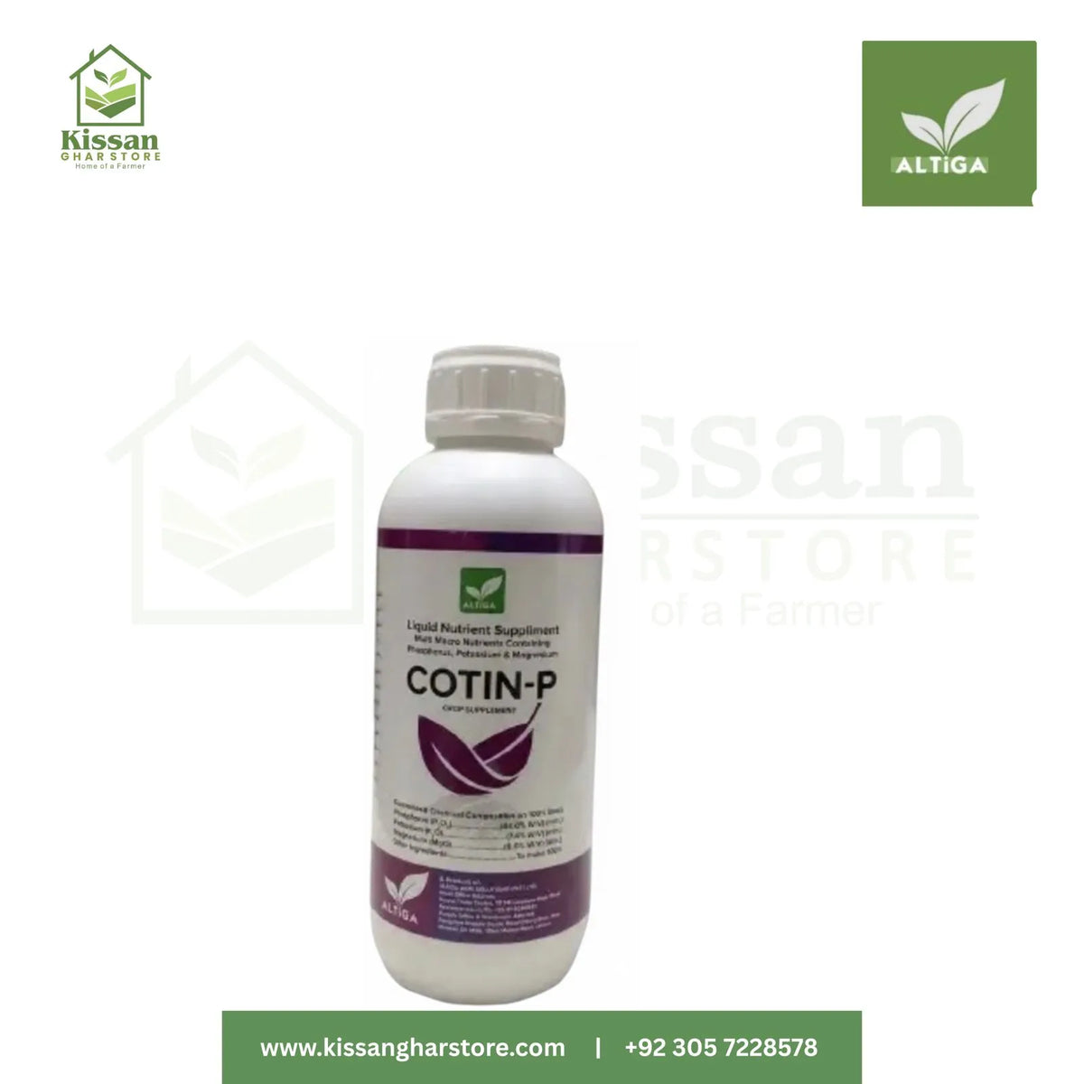 Cotin P Crop Supplement 1Liter Altiga Agri Solutions