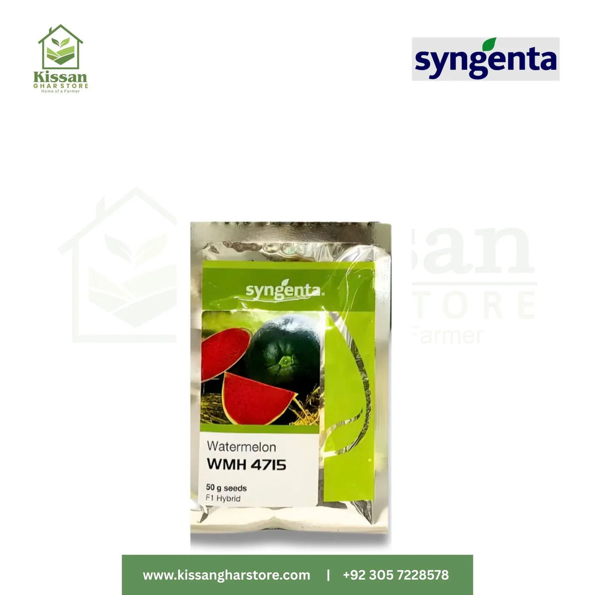 Watermelon WMH 4715 Hybrid Seeds 50GM Syngenta Pakistan Limited