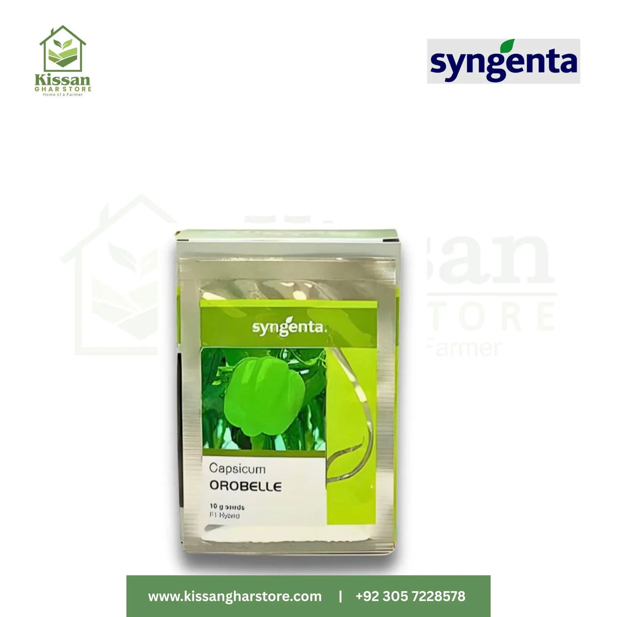 Orobelle Capsicum Hybrid F1 Seed(10gm) Syngenta Pakistan Limited