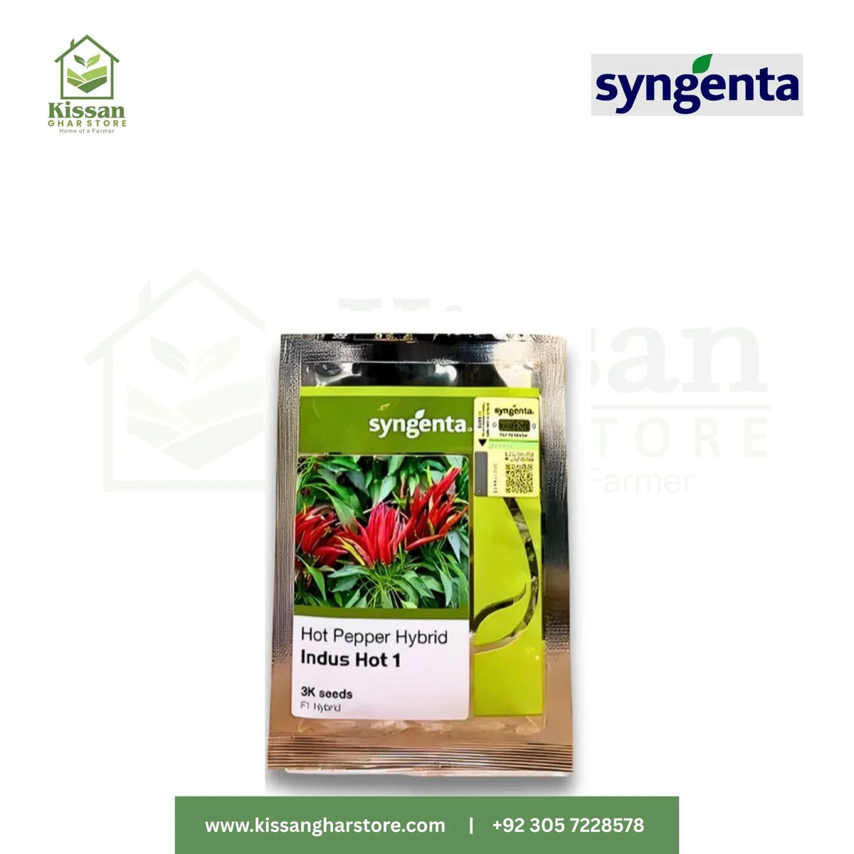 Indus Hot 1 Hot Pepper Hybrid 3000 Seeds Syngenta Pakistan Limited