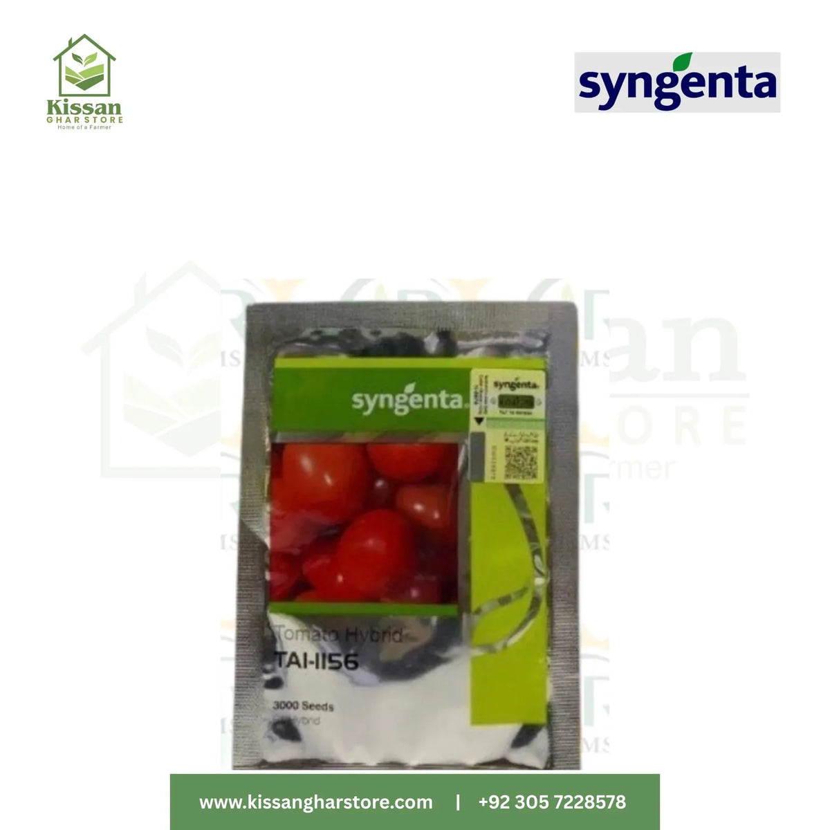 Tomato Hybrid TAI 1156 3000 Seeds F1 Syngenta Pakistan Limited