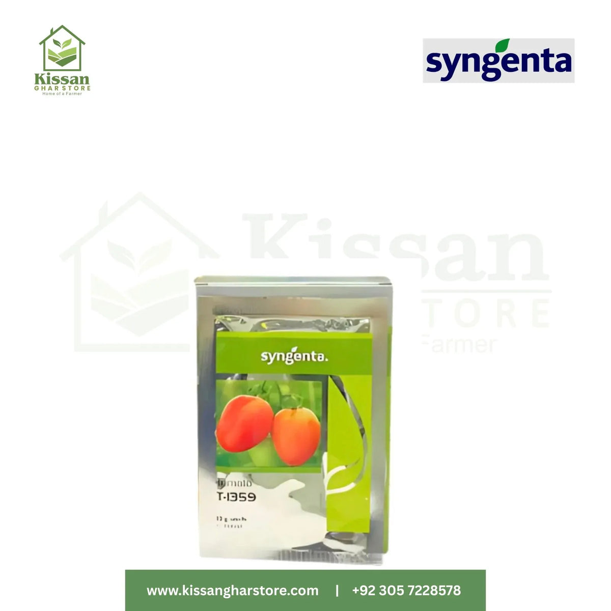 1359 Tomato Hybrid F1 Seed – 10GM | Treated with Thiram & Carbendazim – Syngenta Pakistan Limited