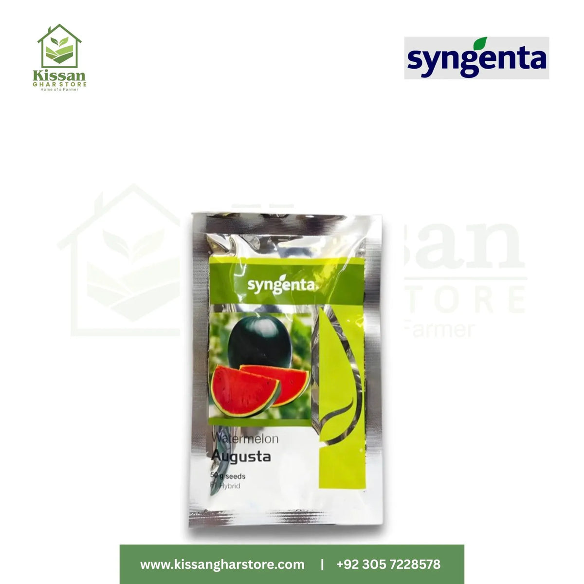 Augusta Hybrid Watermelon Seeds 50GM Syngenta Pakistan Limited