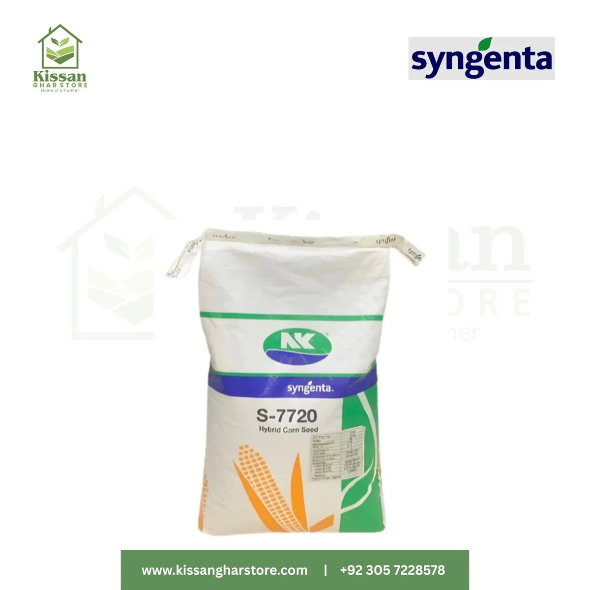 Nk 7720 Corn Seed Hybrid 10kg Syngenta Pakistan Limited