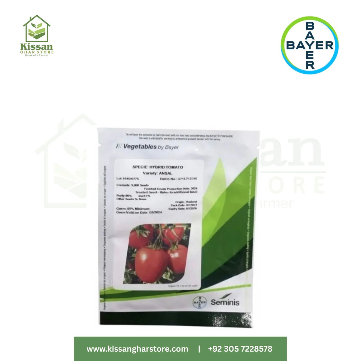 Tomato seed 5000 Seeds Hybrid Tomato Seeds Bayer Crop Science
