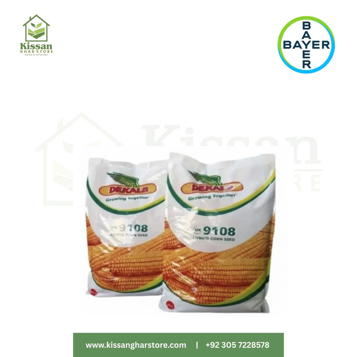 Dk 9108 Hybrid Corn Seed 10kg Bayer Crop Science