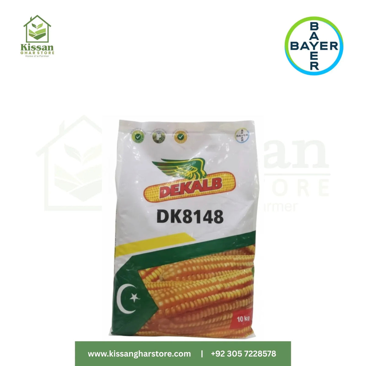 Dk8148 Hybrid Corn Seed 10kg Monsanto Dekalb Bayer Maize Seeds
