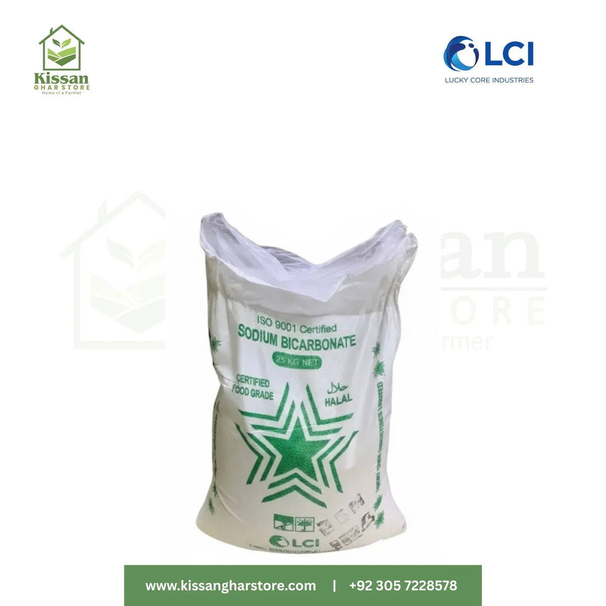 Sodium Bicarbonate ( Metha Soda ) 25Kg  ICI Pakistan
