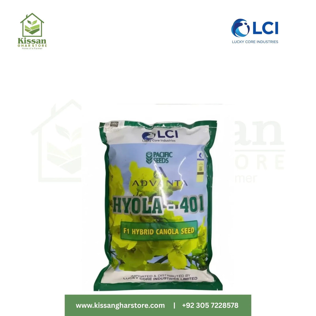 Hyola - 401 1kg ( part of 2kg bag ) Lci Pakistan