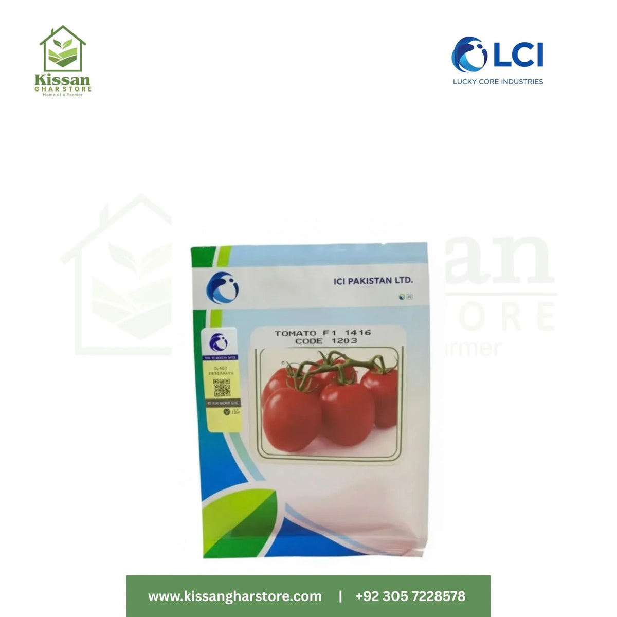 Tomato F1 1416 Code 1203  3000 Seeds LCI Pakistan
