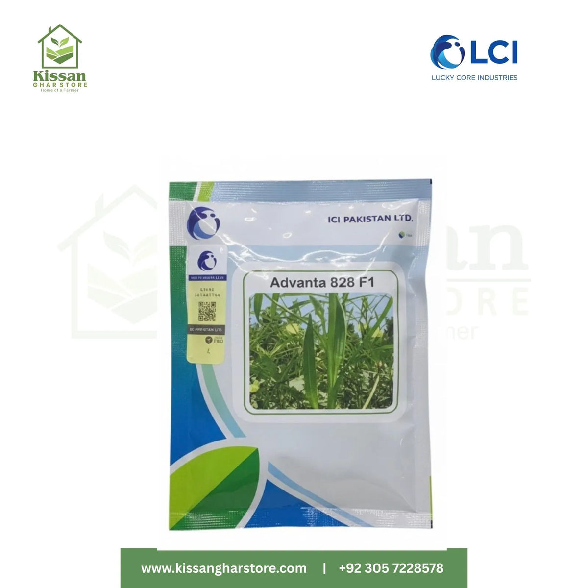 Okra Advanta 828 F1 100GM  LCI Pakistan