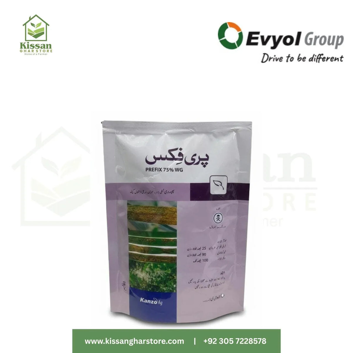 PREFIX 75% WG 100GM Evyol Group