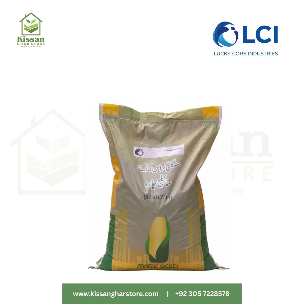 Single Cross Hybrid Silage Chara ( 823017/11 )15kg LCI Pakistan