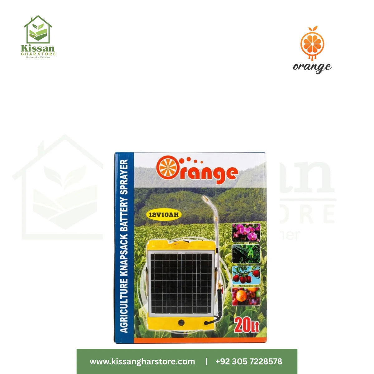 Solar Sprayer Machine 20Liter Orange