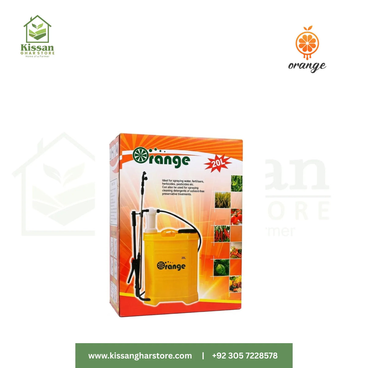 Hand Sprayer Machine 20Liter Orange