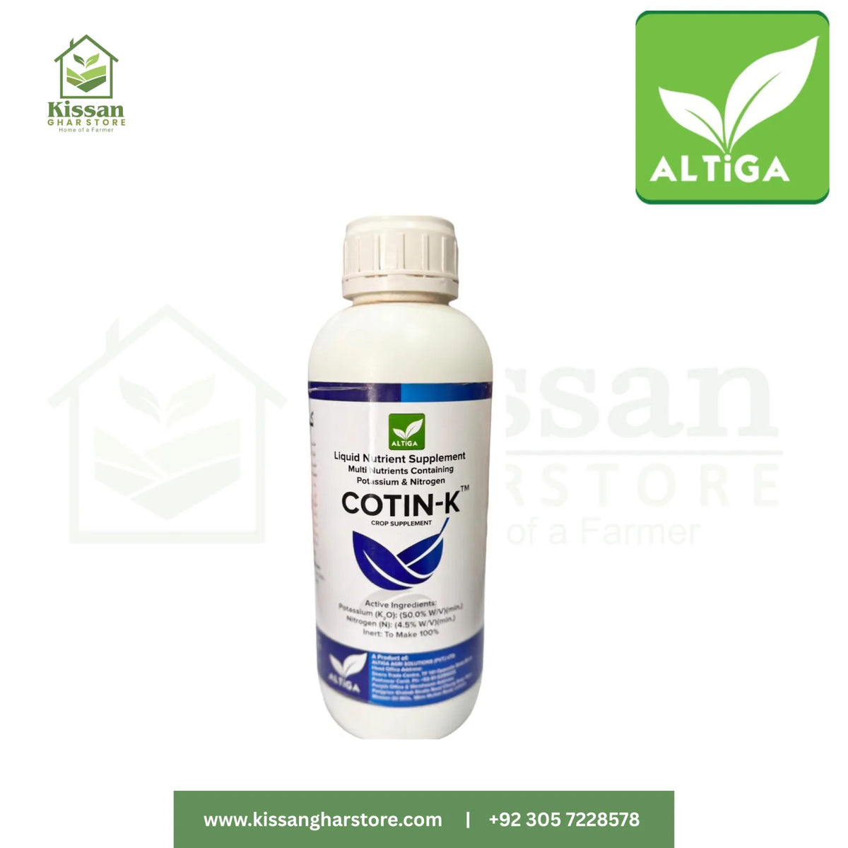 Cotin K Crop Supplement 1Liter Altiga Agri Solutions