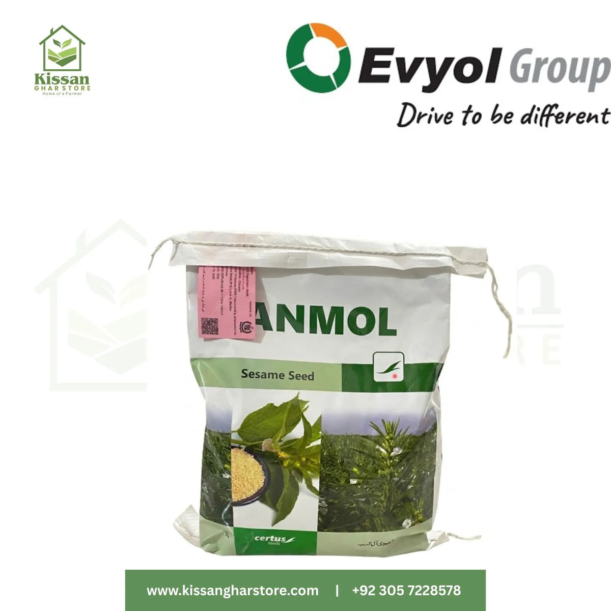 Anmol Sesame Seeds 2Kg Evyol Group