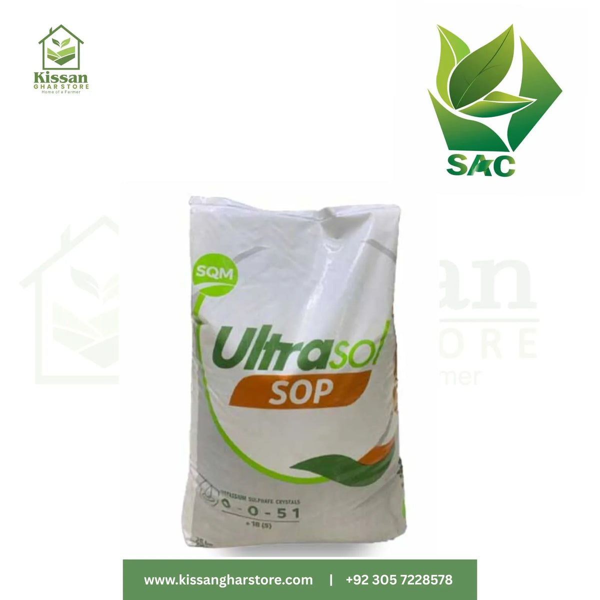 Ultrasol SOP potash 50%18%  25kg  Swat Agro Chemicals