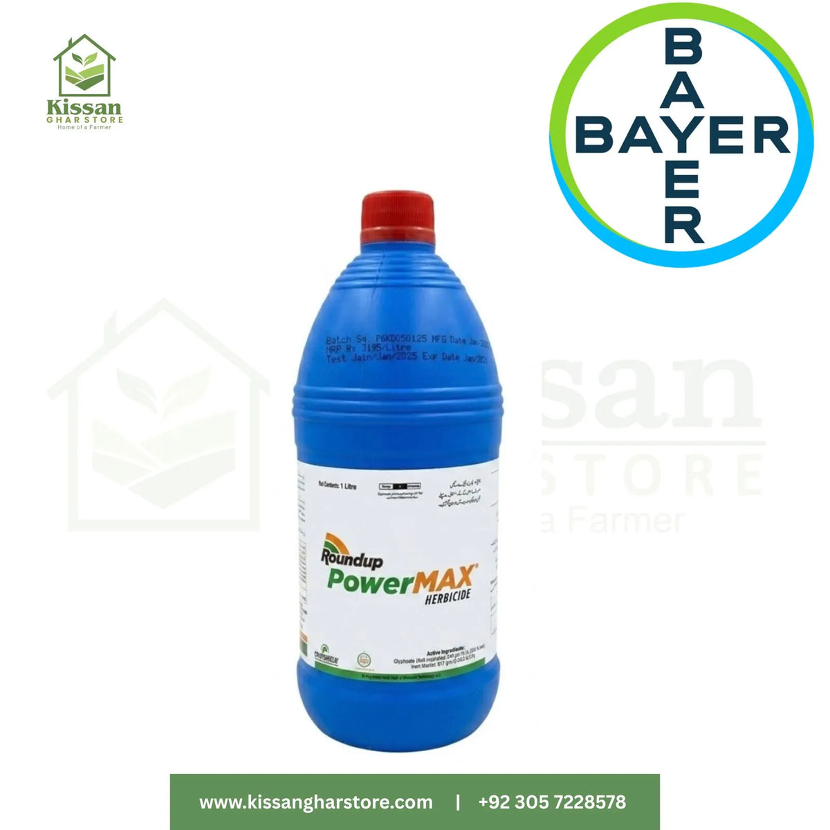 Roundup 1Litre Monsanto Bayer