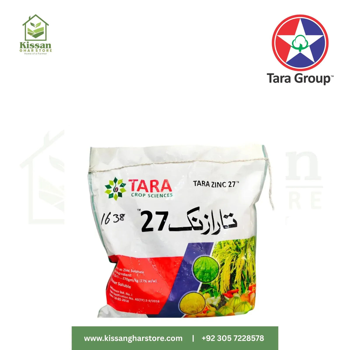 Tara Zinc 27%  3kg Tara Group