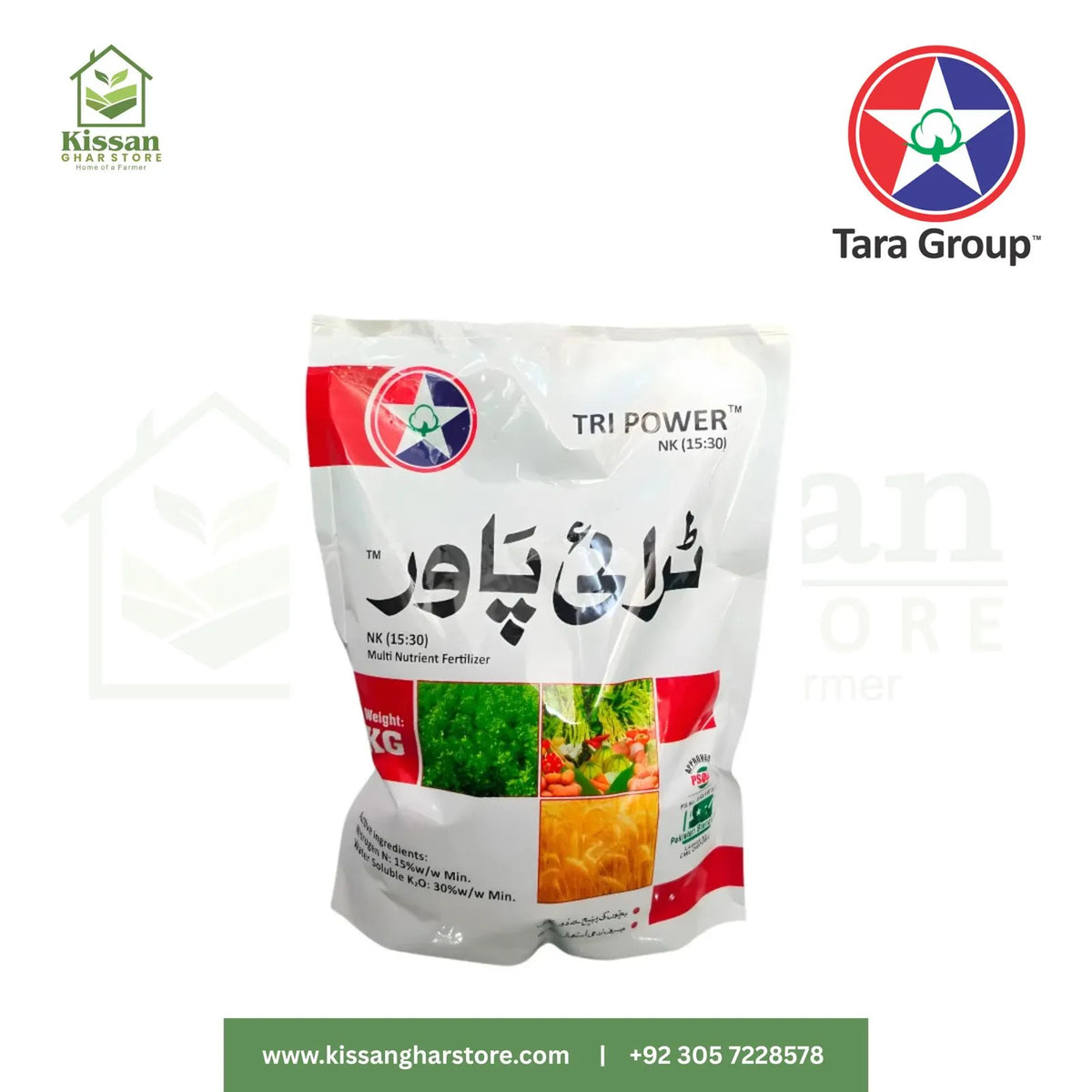 Tri Power (15:0:30) 1KG Tara Group