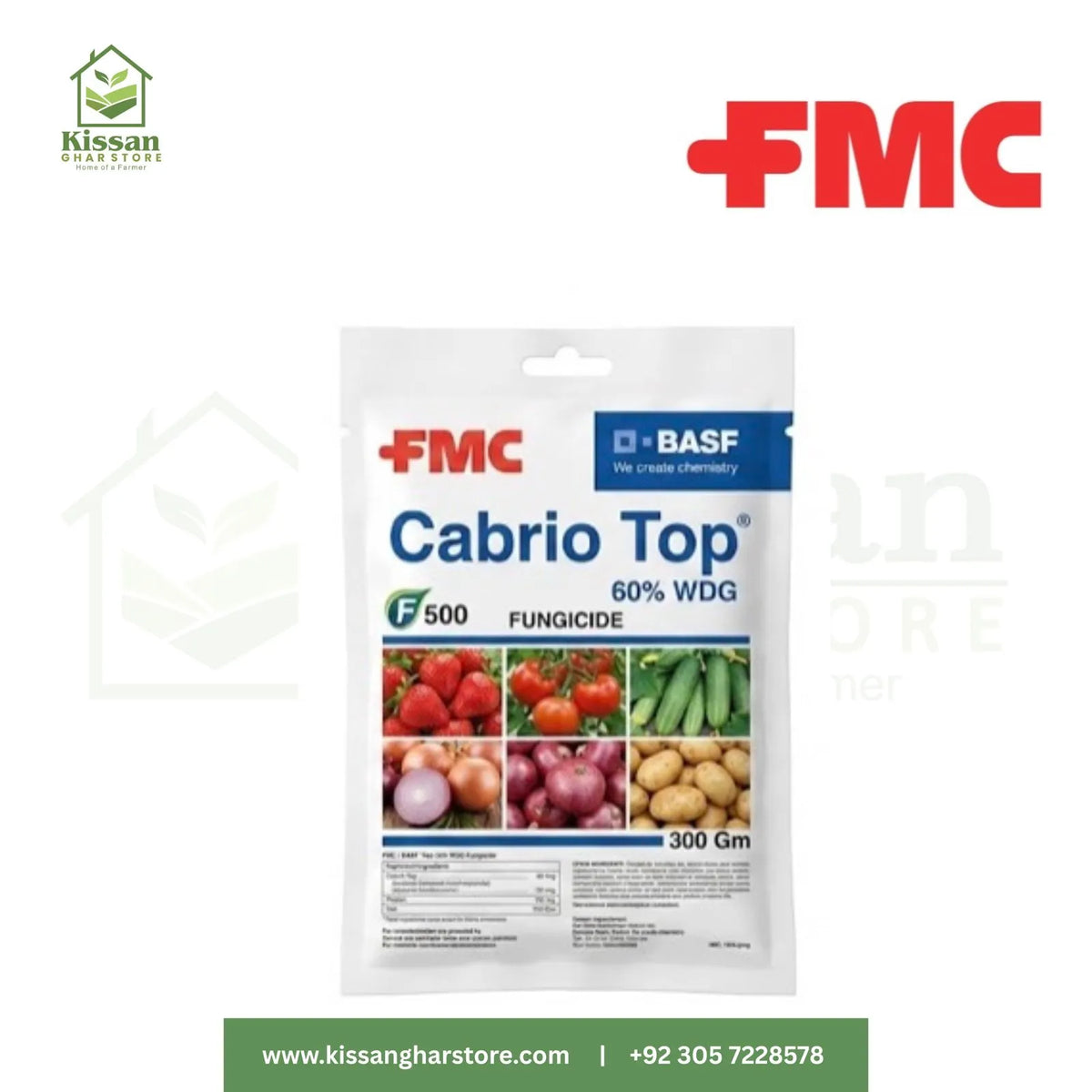 Cabriotop 60WDG 300gm Fmc