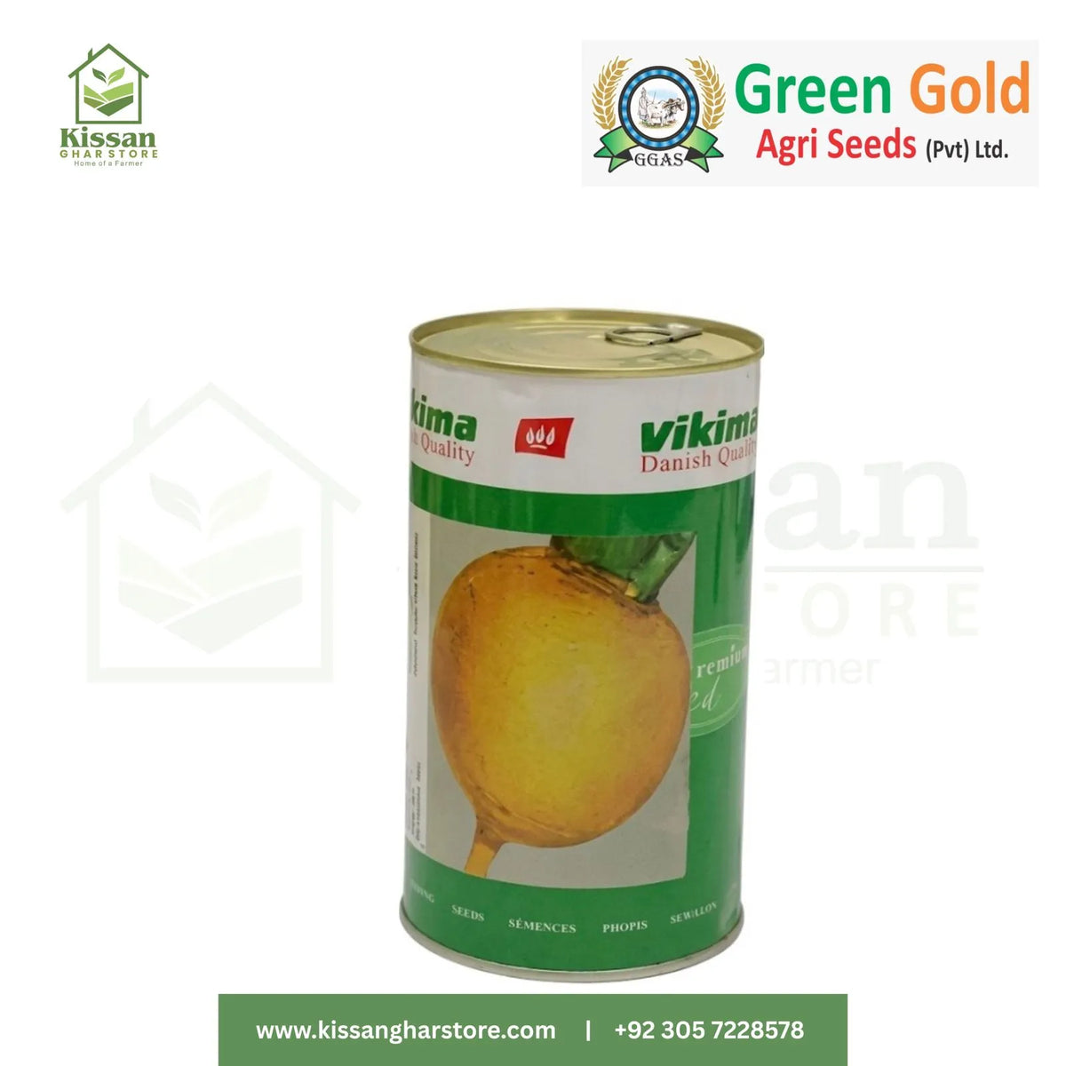 Turnip Yellow Top Golden Ball 400gm Green Gold