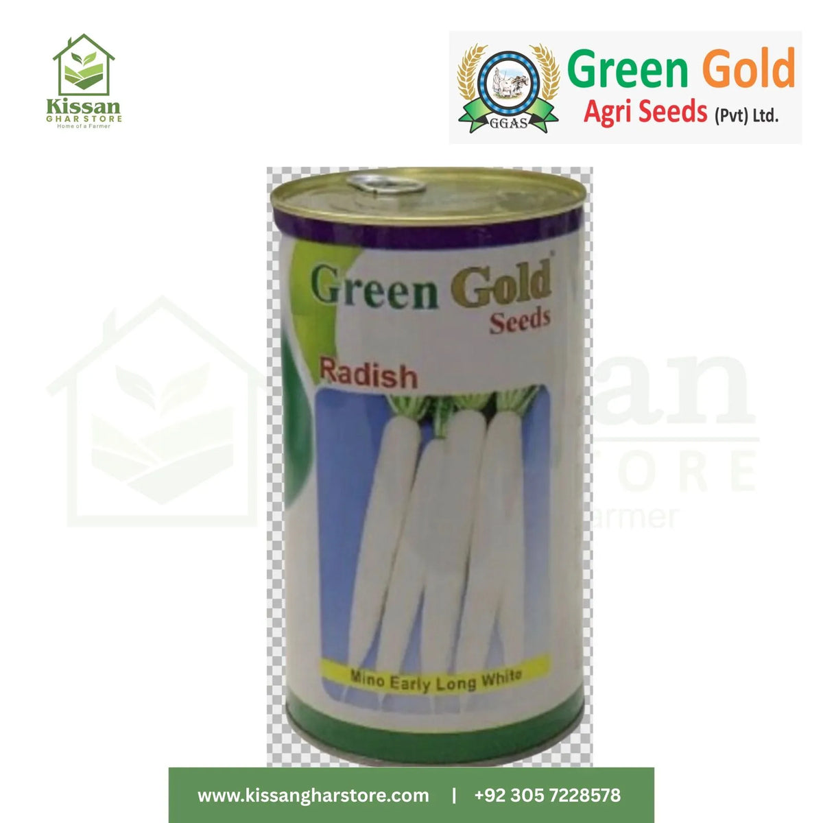 Radish 400gm Green Gold