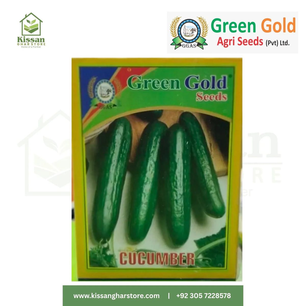 Cucumber Seed 100gm Green Gold