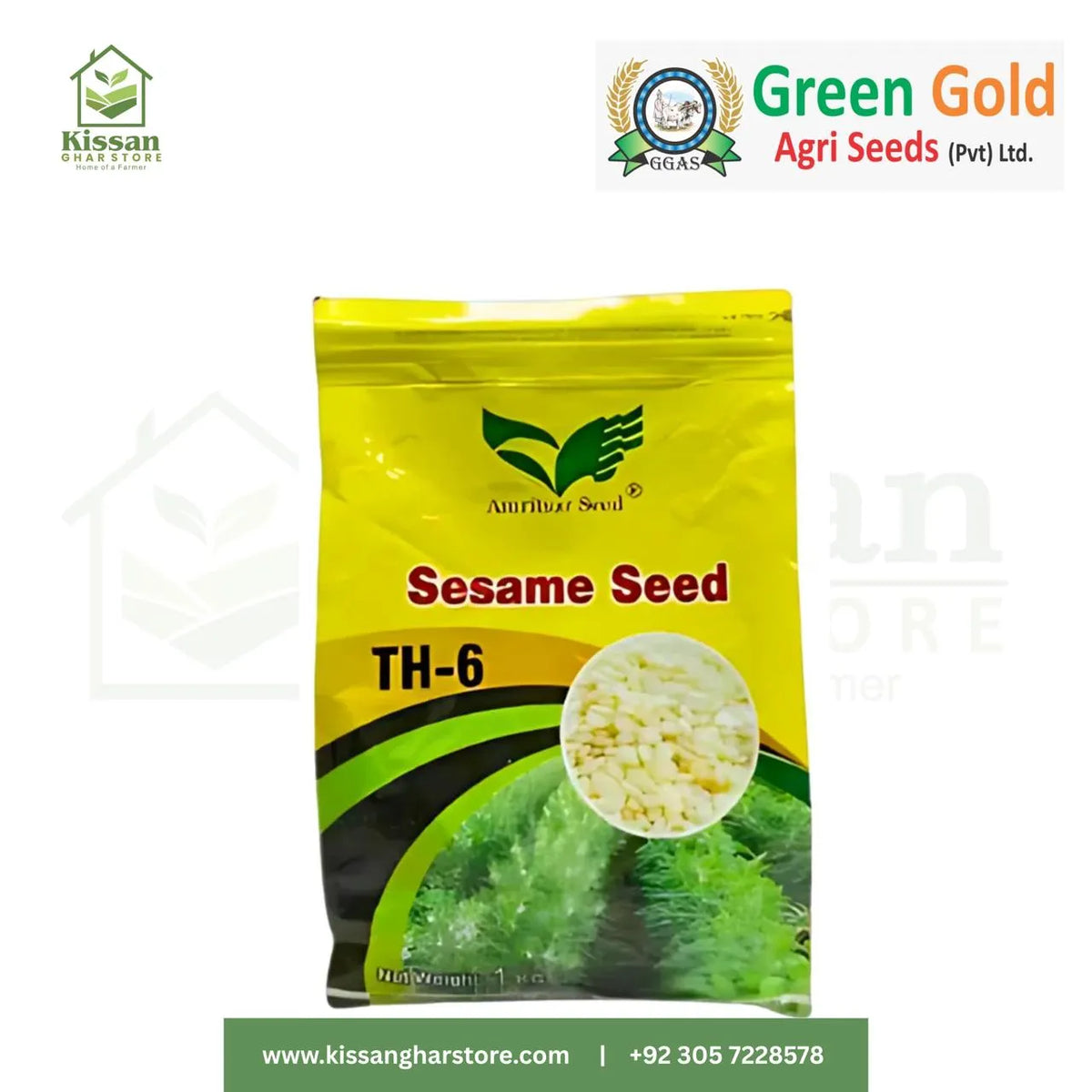 Sesame Seed Th 6 1kg Green Gold