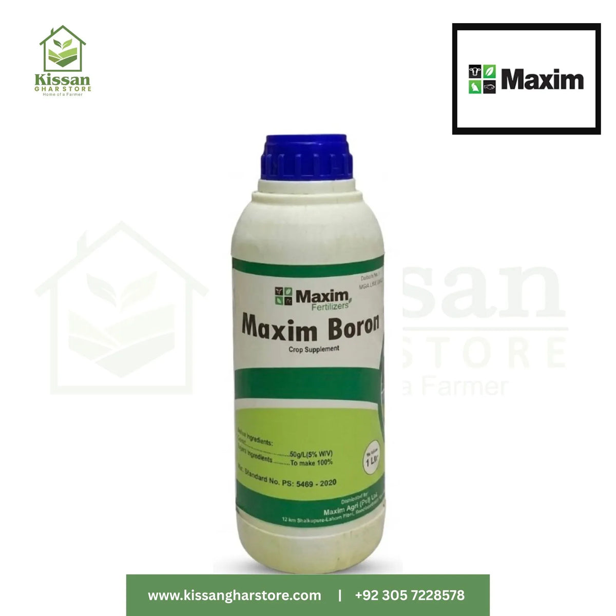 Maxim Boron Crop 1Liter Maxim Agri