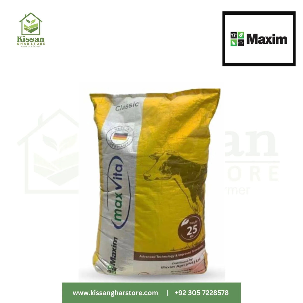 Max Vita Classic 25kg Maxim Agri