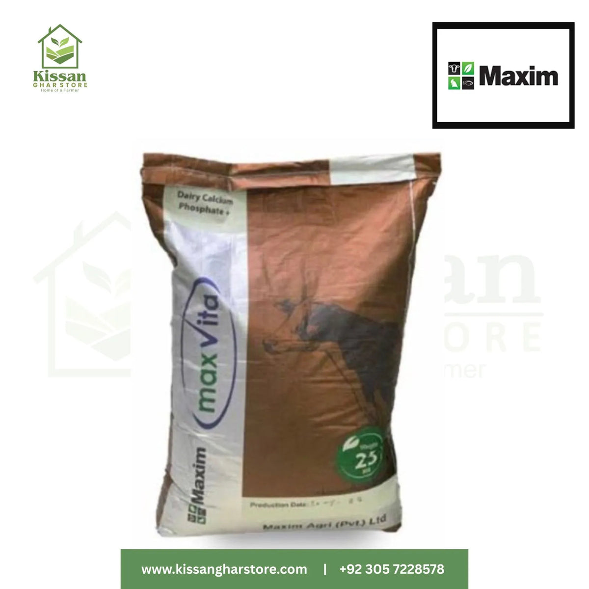 Dcp Plus Dairy Calcium Phosphate Plus 25kg Max Vita Maxim Agri
