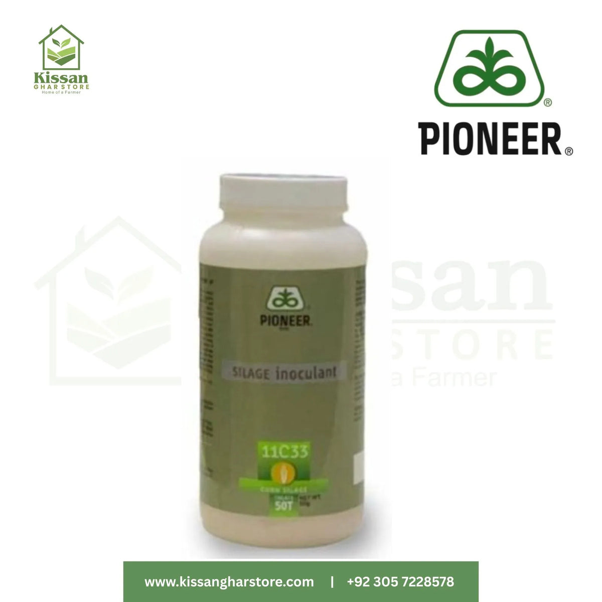 Inoculant 11c33 Cereal Silage 50GM Pioneer