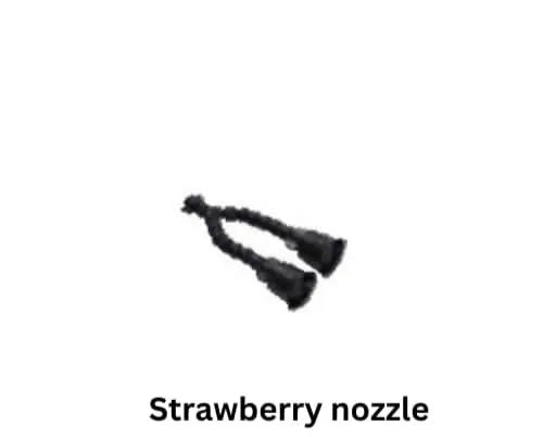 Flexible Double Strawberry Nozzle