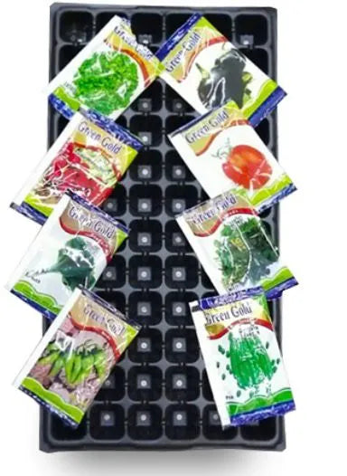 Combo Pack Of 8 OP Desi Vegetable Seeds