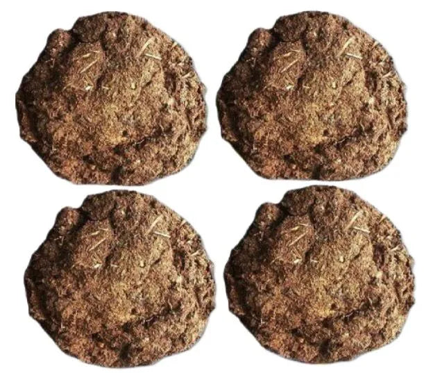 Cow Dung Cake pack of 12PC Pure Organic Cow Dung Cake