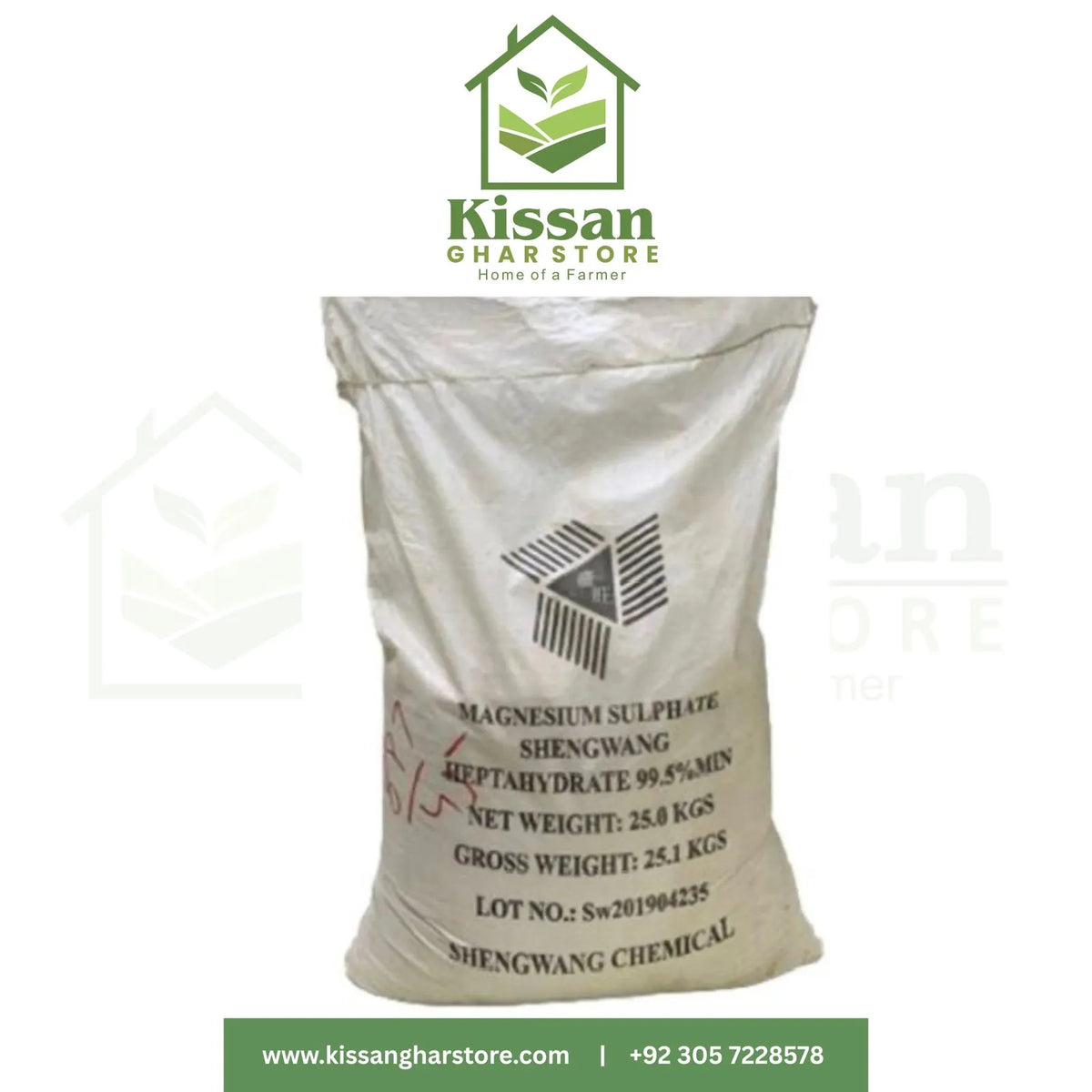Epsom Salt 25kg Imported China Magnesium Sulfate
