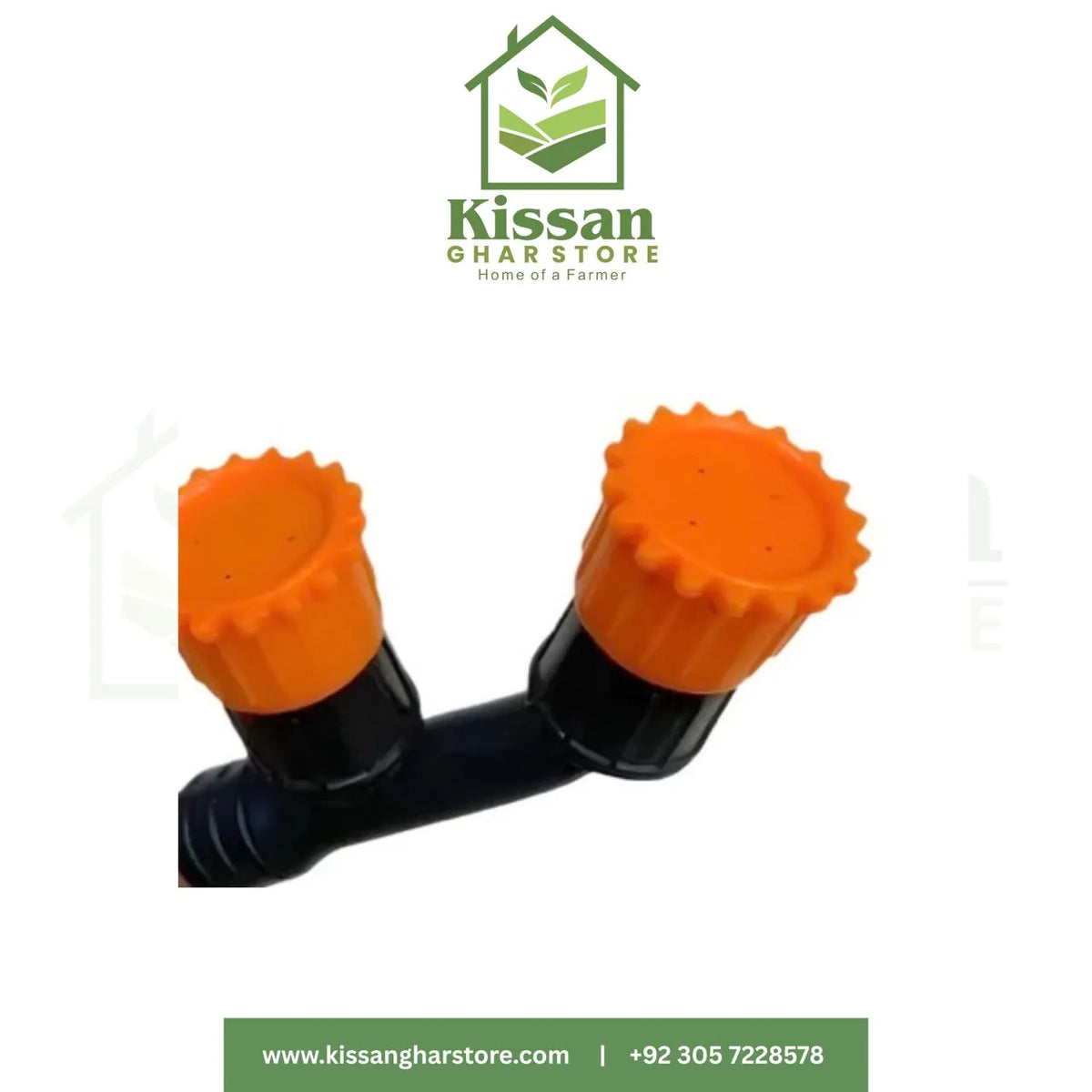 Double Nozzle 4 + 4 Holes 1pc Best For Fog Spray